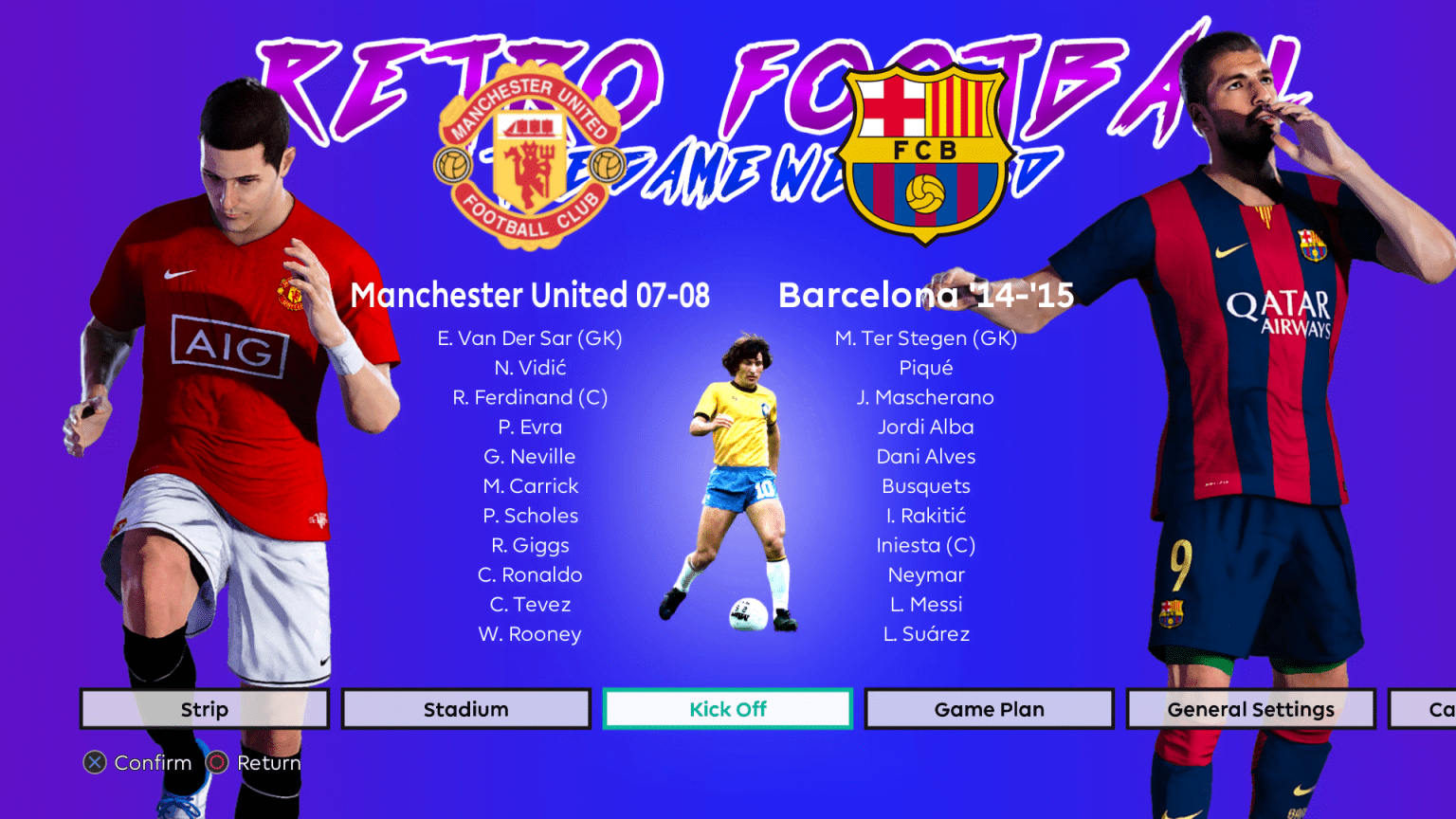 Pes Classic Patch Retro Football Full Of Nostalgia Experience