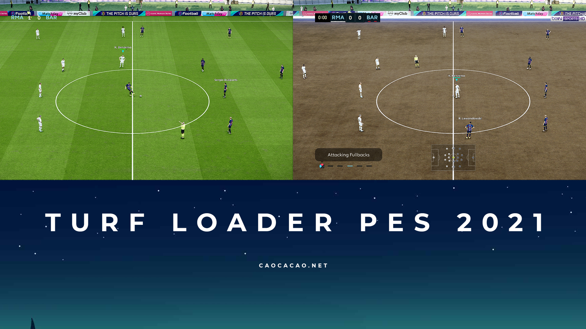 PES 2021 Turf Loader V2 Select Turf Automatically And Manually 05