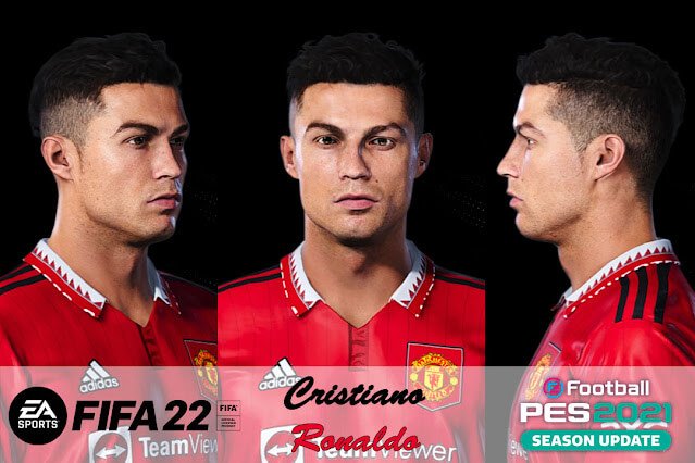 Face Cristiano Ronaldo PES 2021