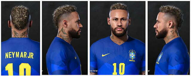 Face Neymar PES 2021