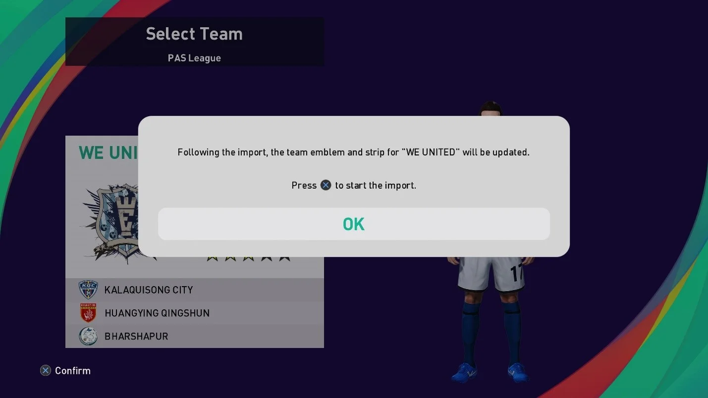 Tutorial install option files for PES 2021