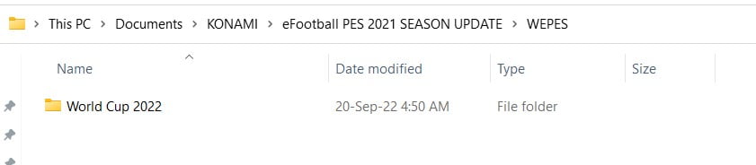 Worldcup Kits PES 2021 PC/PS4/PS5 - Trang phục 32 đội tuyển WC Qatar 2022