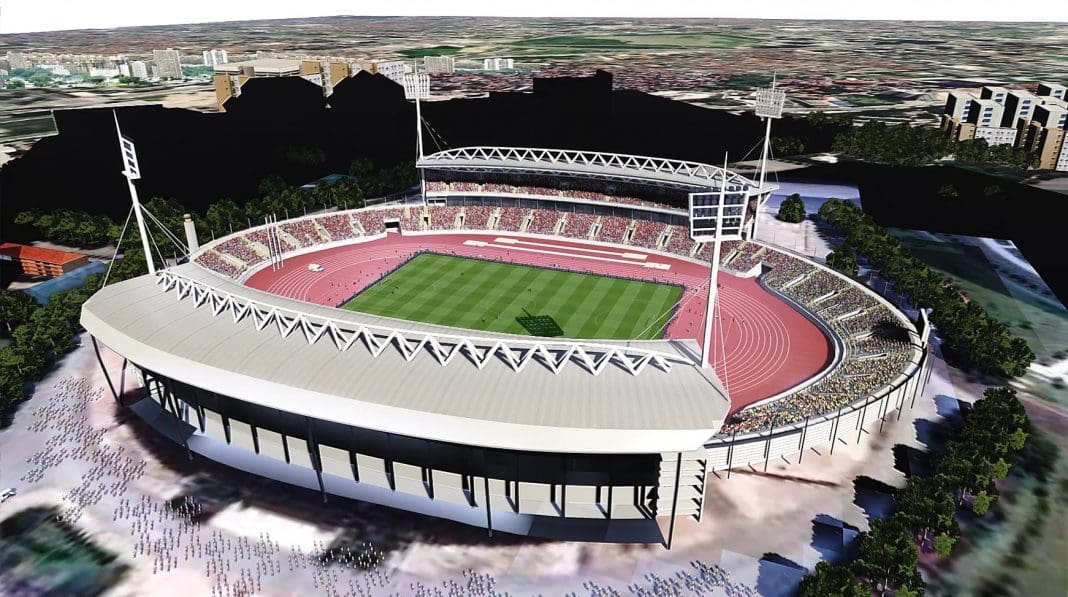 sân vận động mỹ đình pes 2021 - my dinh stadium