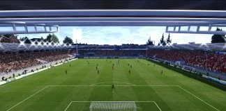 sân vận động pleiku pes 2021 - pleiku stadium pes 2021