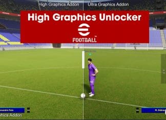 High Graphics Unlocker Efootball