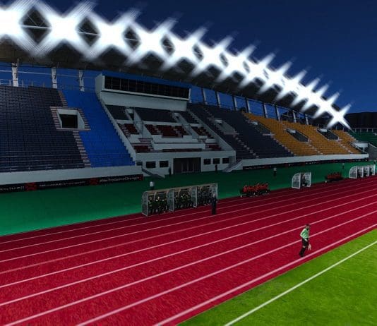 Sân vận động quốc gia Lào PES 2021 - new laos national stadium pes 2021