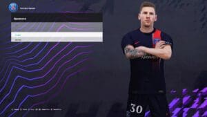 messi face efootball