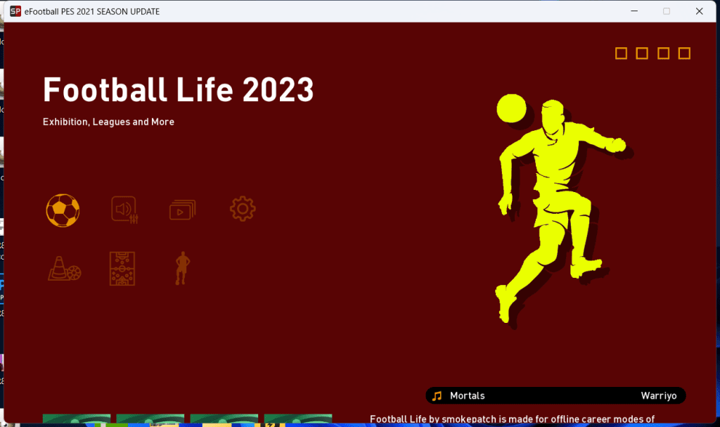 menu football life 2023 menu