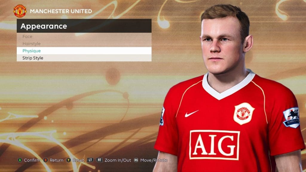 Wayne Rooney - PES 2021 Classic Player Facepack