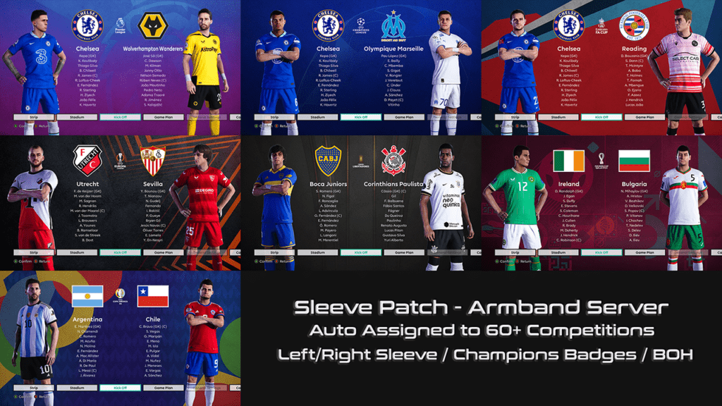 PES 2021 Sleeve Patch - Armband Server v3