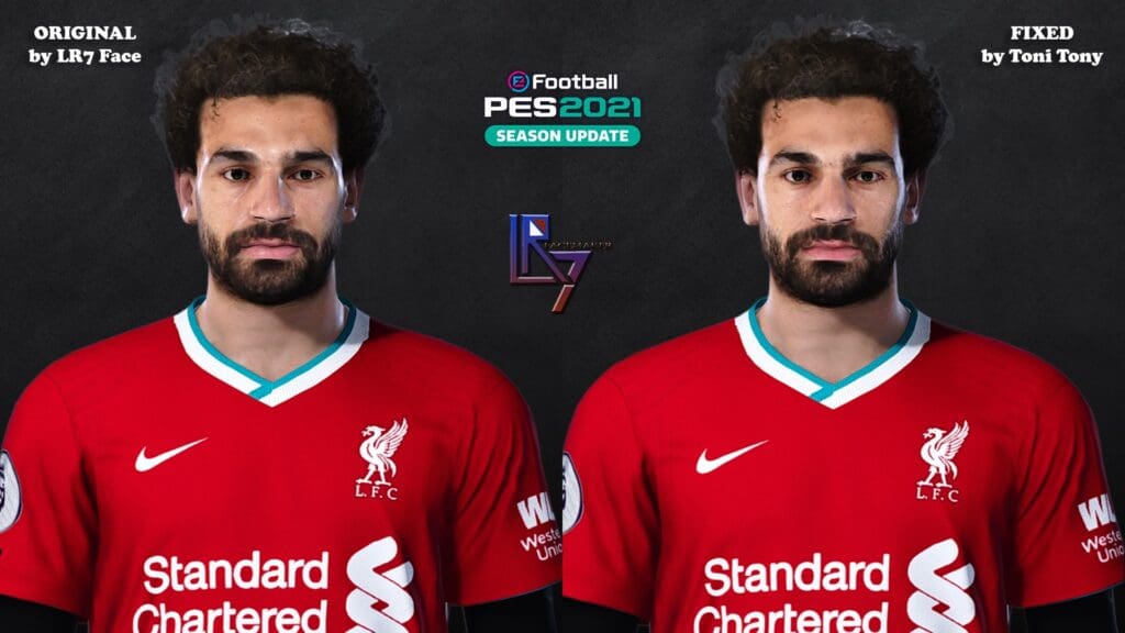 Face Mohamed Salah PES 2021