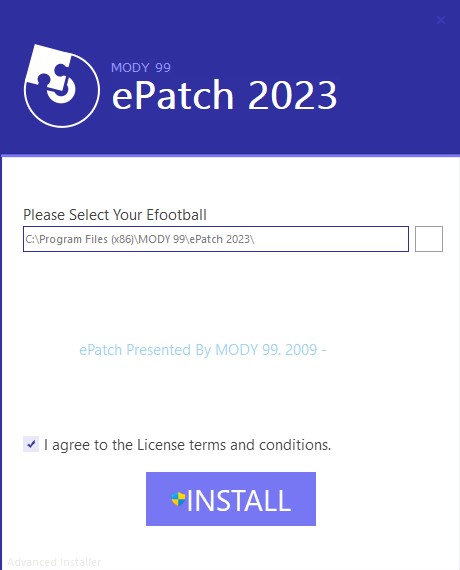 ePatch eFootball ePatch 2023