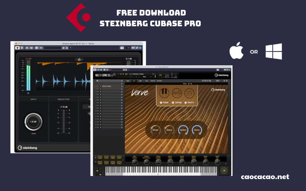 Tải về Steinberg Cubase Pro 12.0.70 – Phần mềm chỉnh sửa âm thanh chuyên nghiệp cho sản xuất âm nhạc