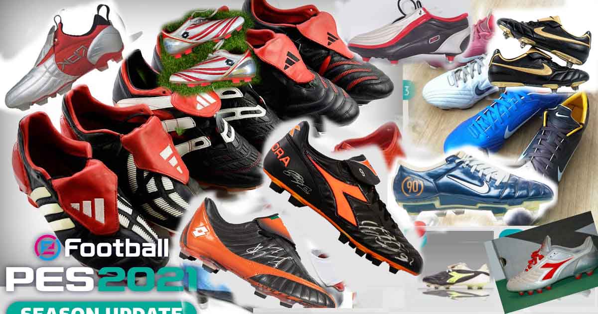 PES 2021 Retro Boots Pack V4.0 ERA 2004/2005 05/09/2024 Cao Cacao