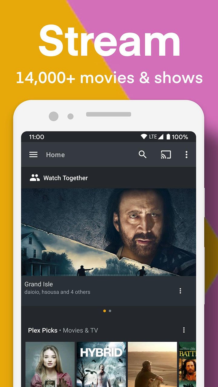 Tải xuống Plex Mod APK v9.31.0.381 - Stream Movies & TV