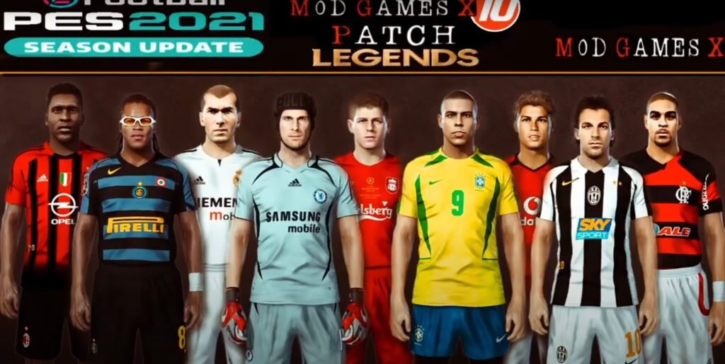 PES 2021 Mod Games X Patch Legend