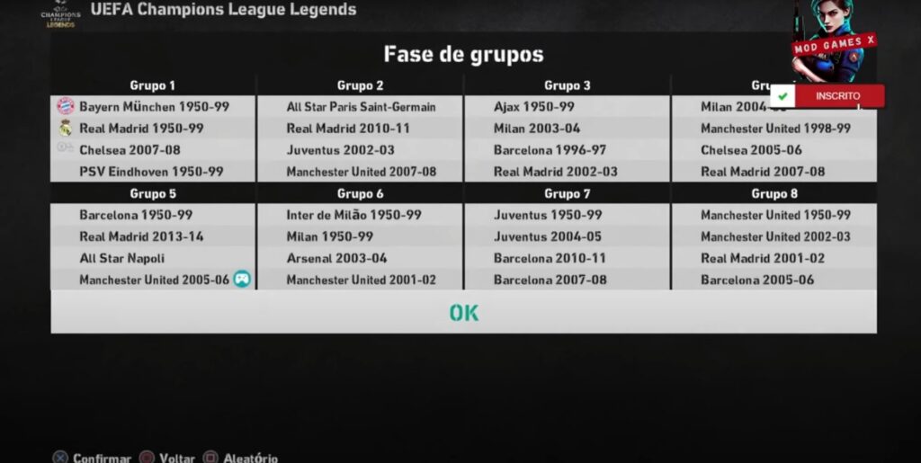 MGX Patch Legend PES 2021 Mod Games X