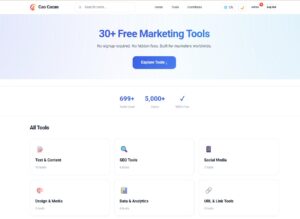 Công Cụ Marketing Miễn Phí - Free Marketing Tools